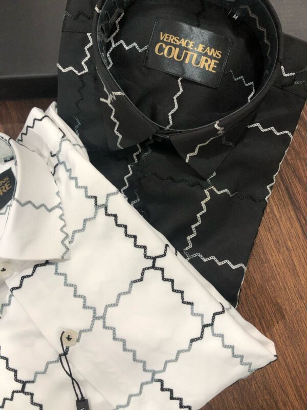 First Copy Versace Premium Cotton Shirts for Men - Image 6
