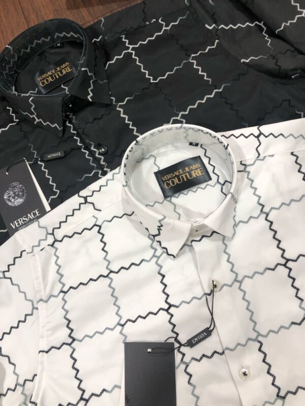 First Copy Versace Premium Cotton Shirts for Men - Image 5