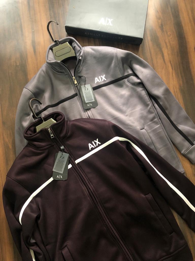 FIRST COPY ARMANI IMPORTED FABRIC ZIPPER JACKETS - Image 2