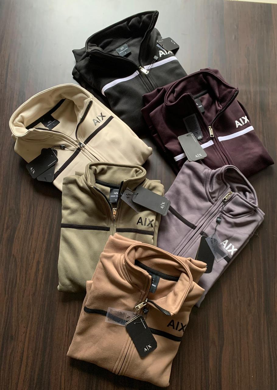 FIRST COPY ARMANI IMPORTED FABRIC ZIPPER JACKETS