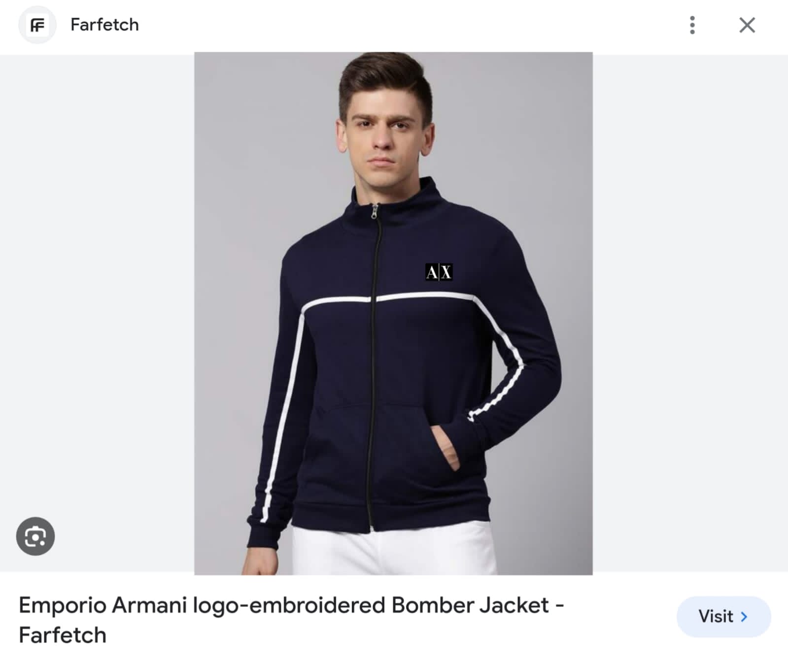 FIRST COPY ARMANI IMPORTED FABRIC ZIPPER JACKETS - Image 10