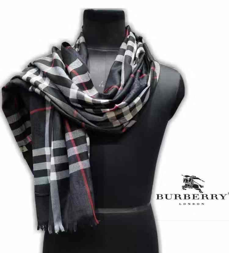 FIRST COPY BURBERRY SEMI WINTER STOLES - Image 2