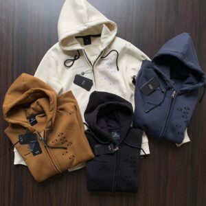 First Copy Armani Very Premium Zipper Hoodie Sweatshirt