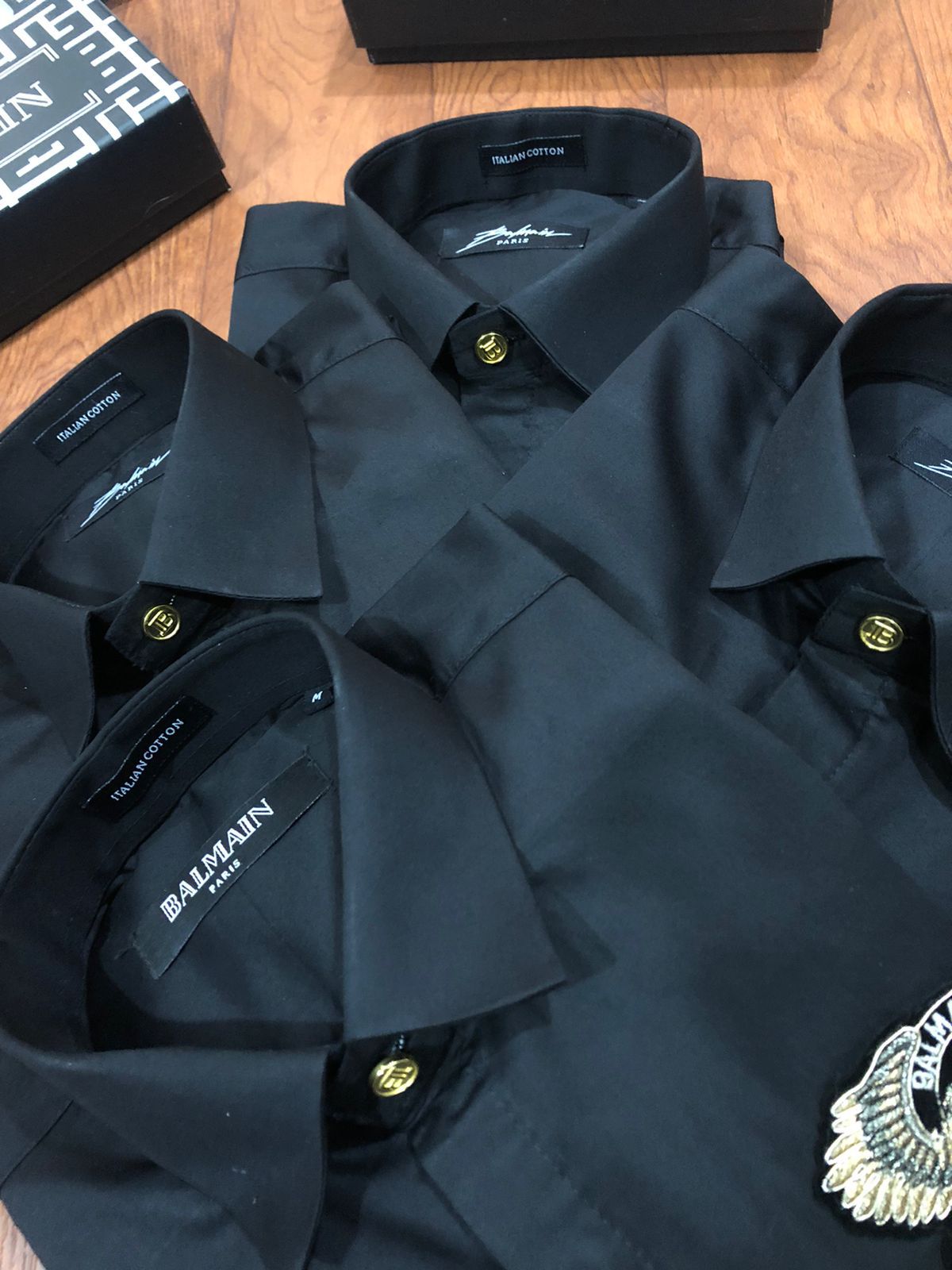 First Copy Balmain Paris Club Wear Shirts for Men - Image 6