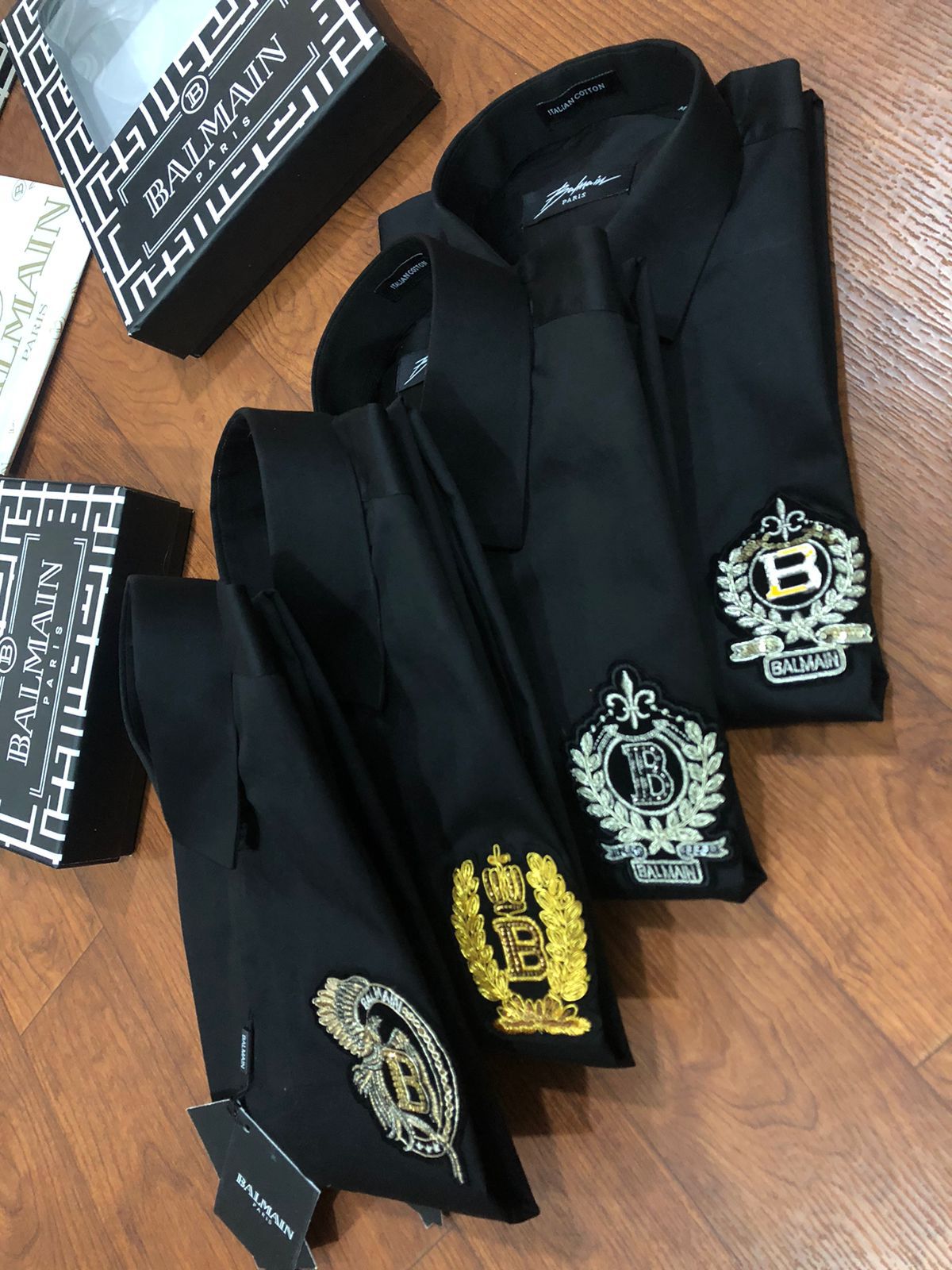 First Copy Balmain Paris Club Wear Shirts for Men