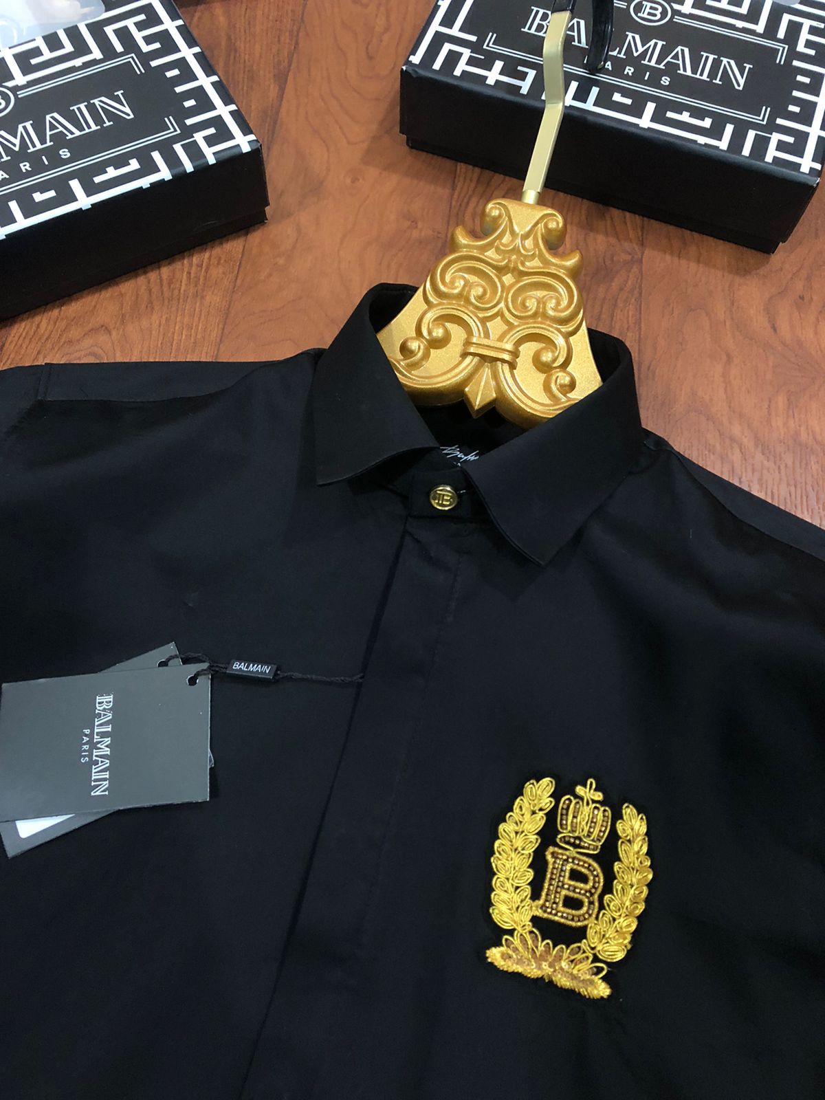 First Copy Balmain Paris Club Wear Shirts for Men - Image 4