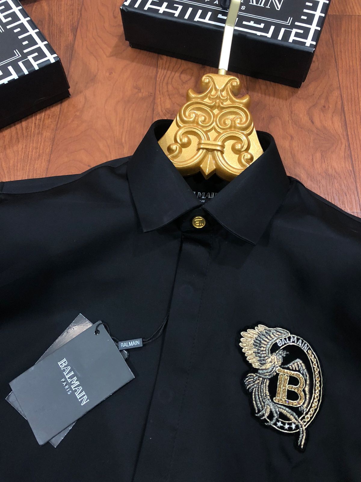 First Copy Balmain Paris Club Wear Shirts for Men - Image 13