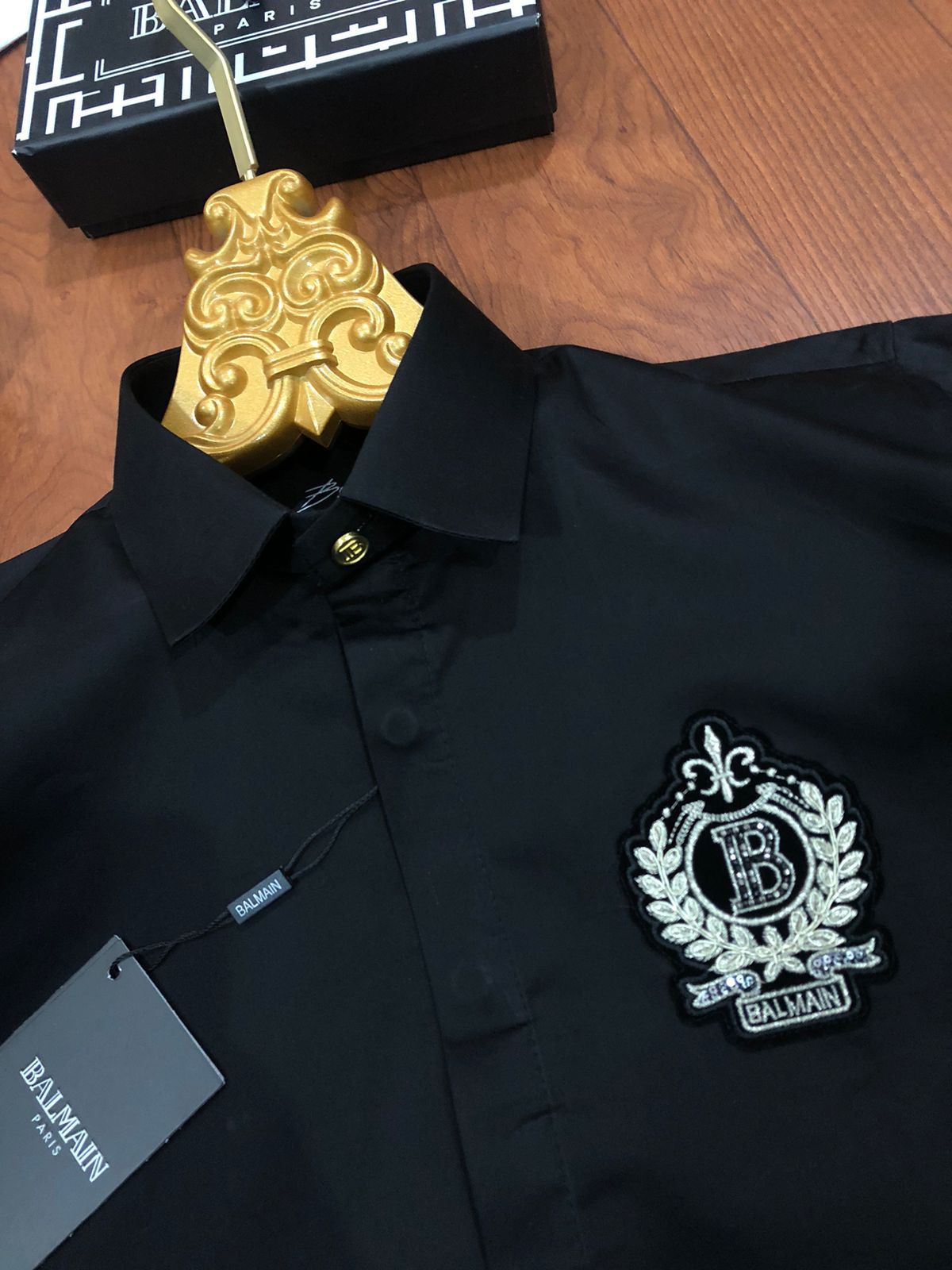 First Copy Balmain Paris Club Wear Shirts for Men - Image 12