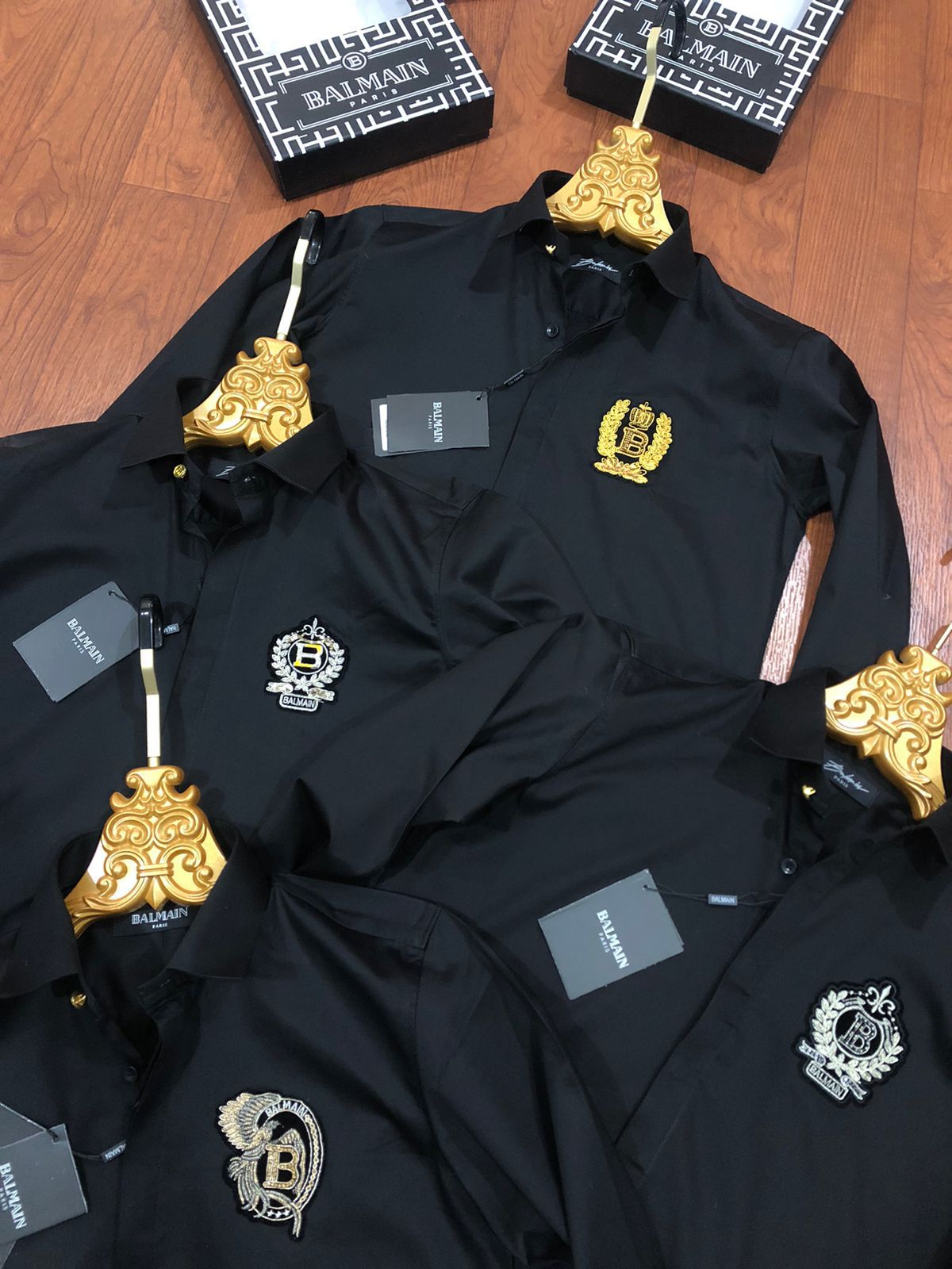 First Copy Balmain Paris Club Wear Shirts for Men - Image 11