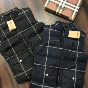 First Copy Burberry Half Sleeves Puffer Jacket