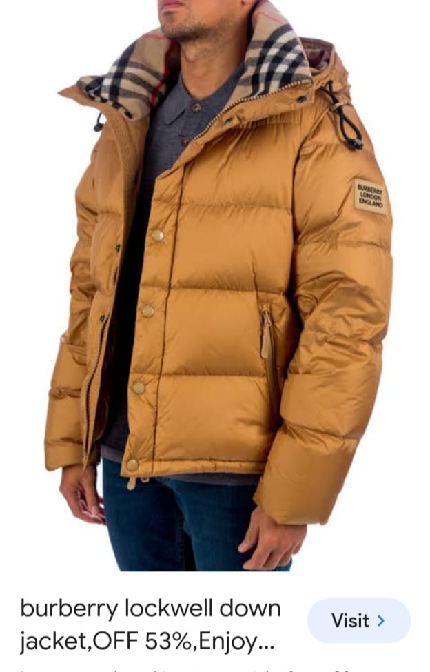 First Copy Burberry Imported Puffers - Image 10