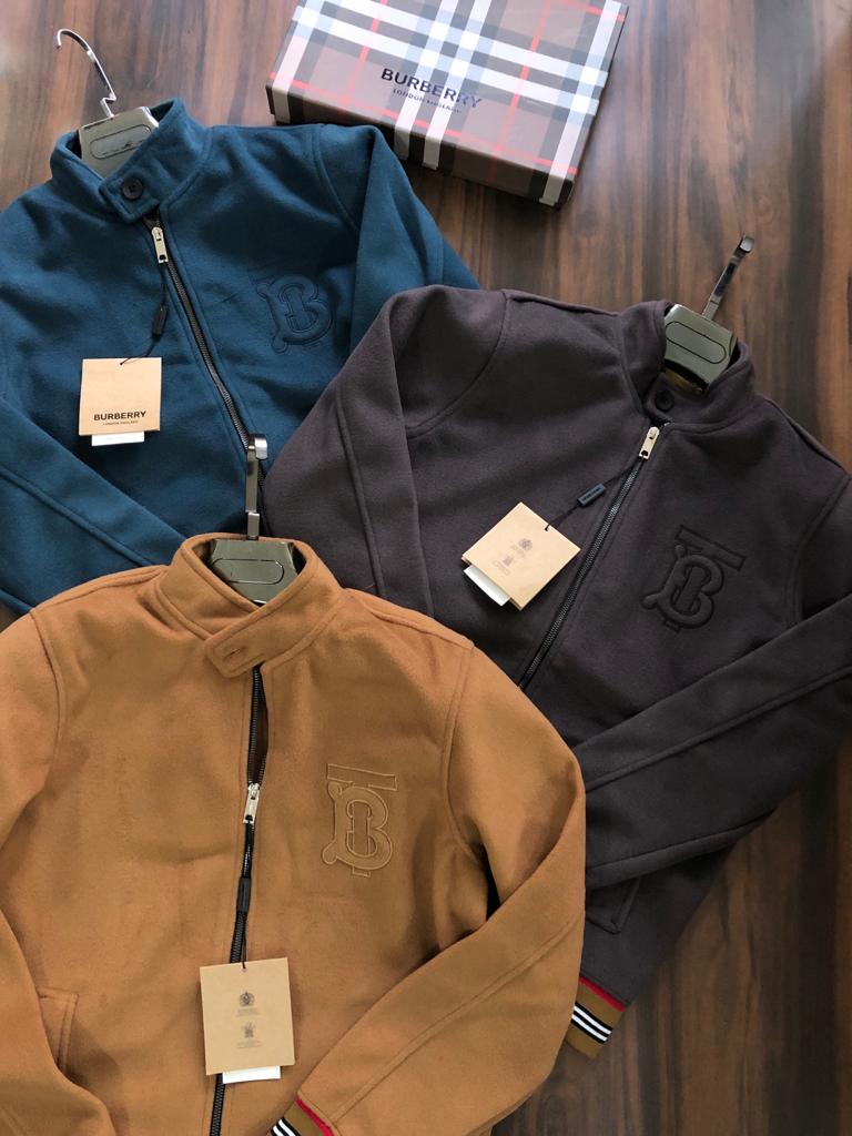 First Copy Burberry Imported Tweed Jackets for Men - Image 3