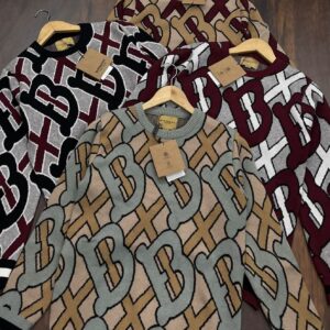 First Copy Burberry Exclusive Round Neck Sweaters
