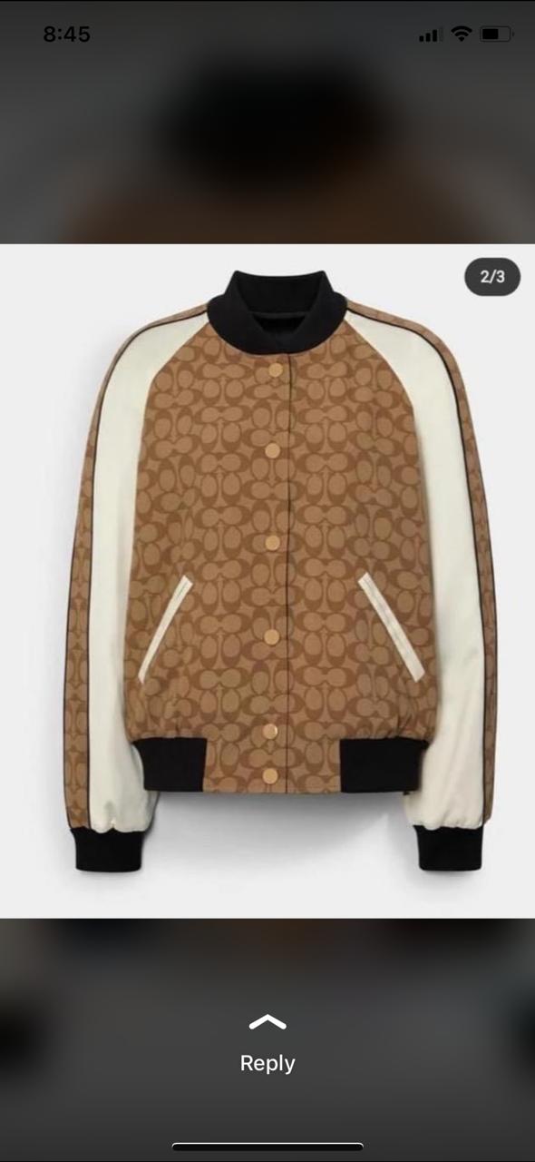 First Copy Coach Premium Open Buttons Fleece Jacket - Image 11