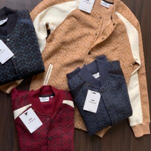 First Copy Coach Premium Open Buttons Fleece Jacket