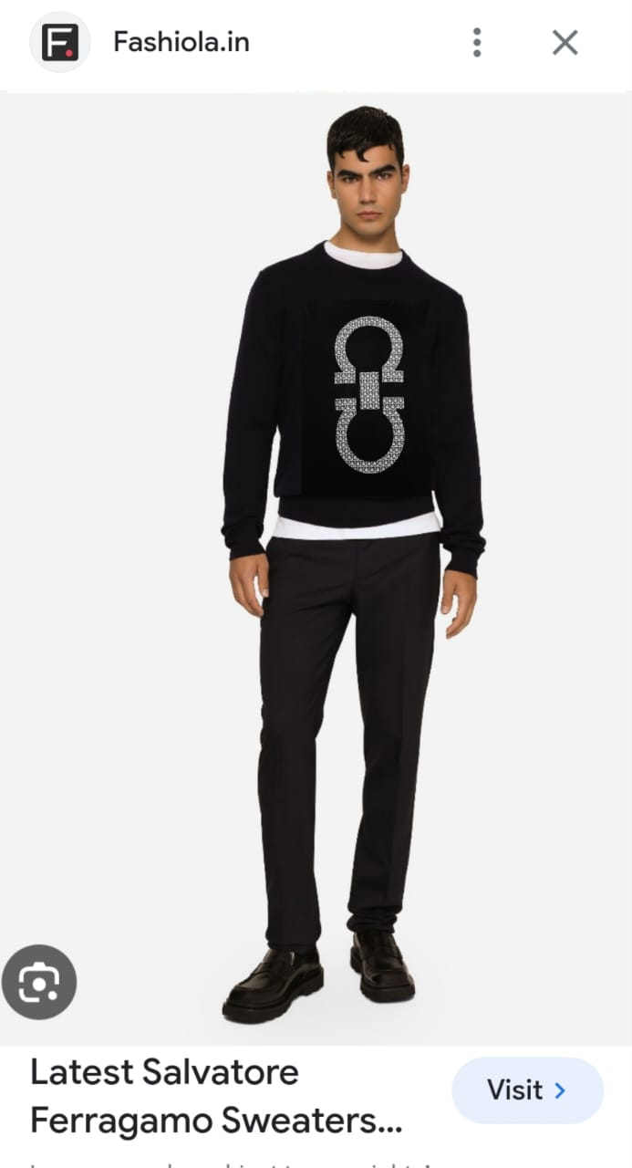 First Copy Ferragamo Imported Wool Sweaters - Image 10