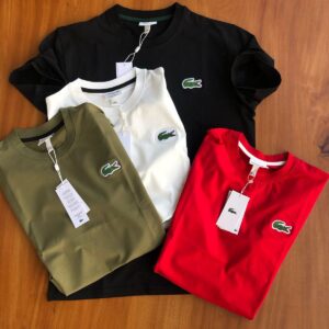 First Copy Lacoste Imported Quality Exclusive 2025 Tees for Men