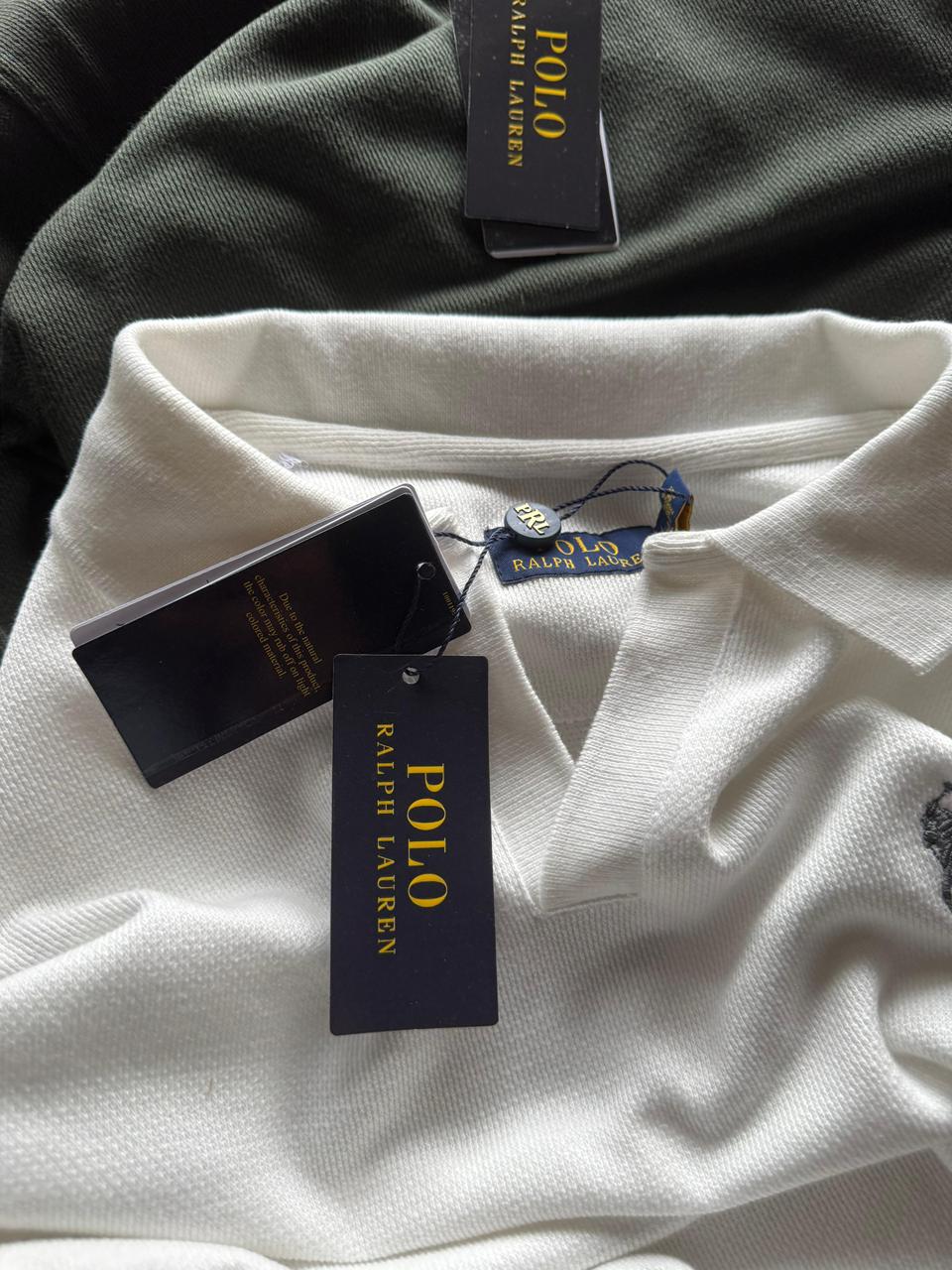 First Copy Ralph Lauren Full Sleeves Polo Tees - Image 6